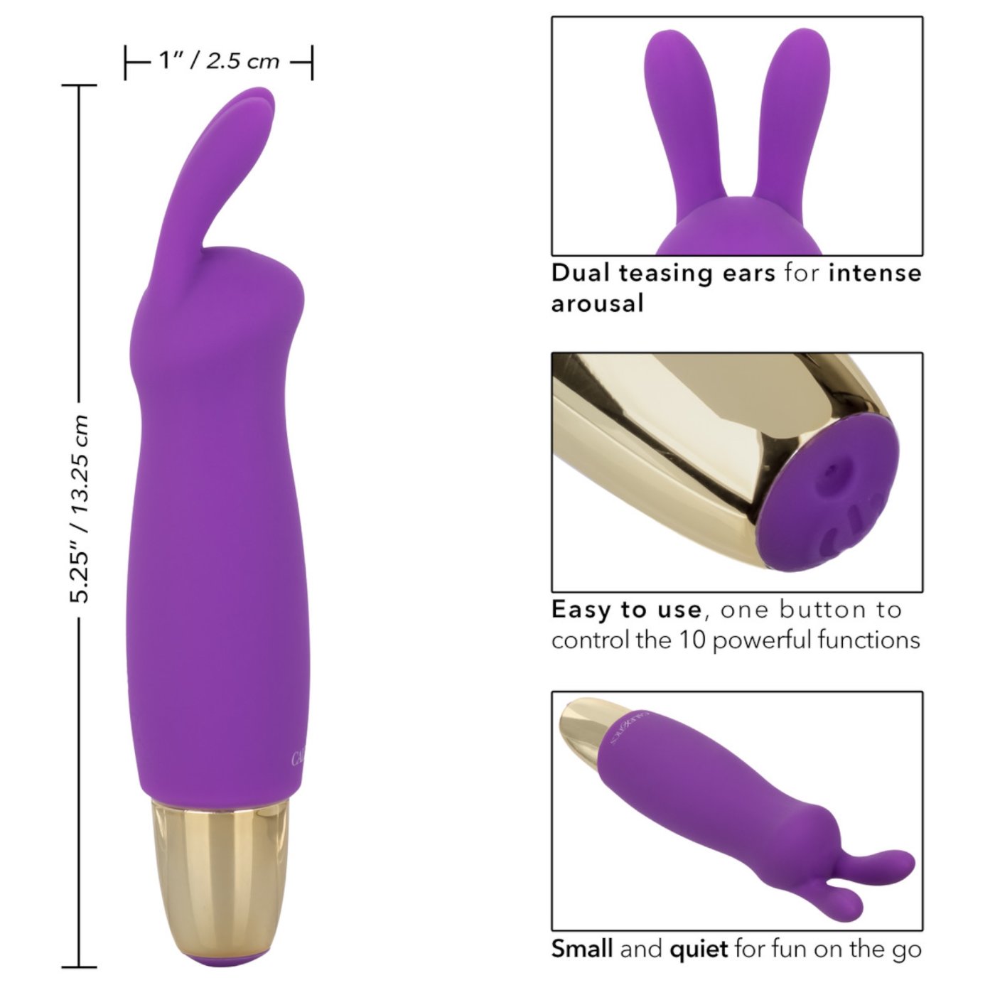Slay Buzz Me Mini Rabbit Clitoral Massager