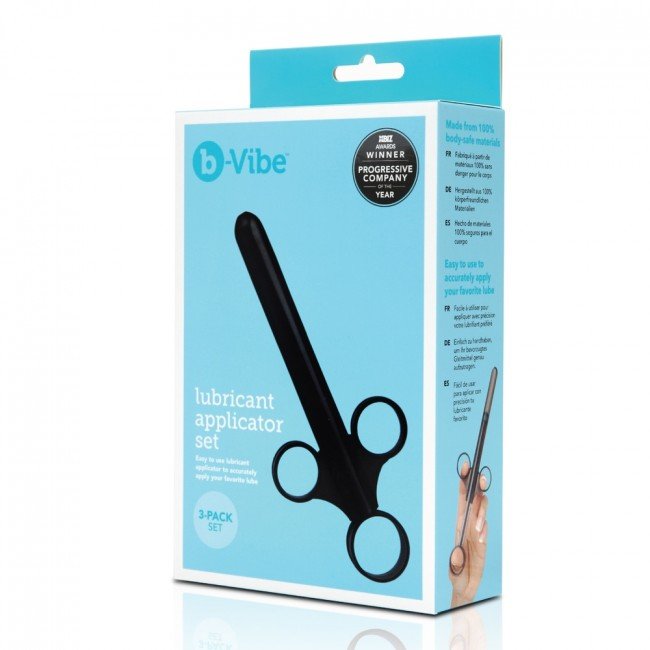 b-Vibe Lubricant Applicator Set Black (3 Pack)