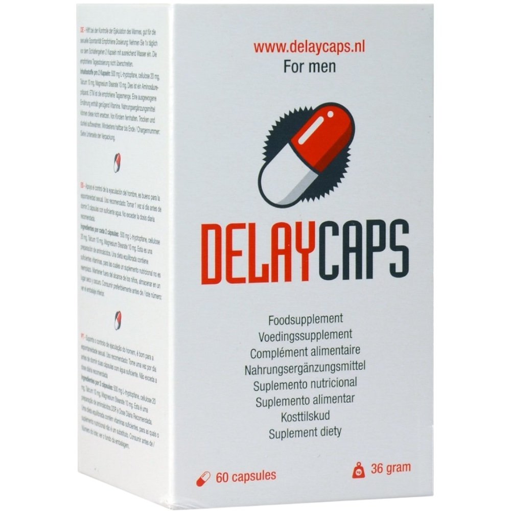 Delaycaps Performance Enhancement Pills (60 Pack)