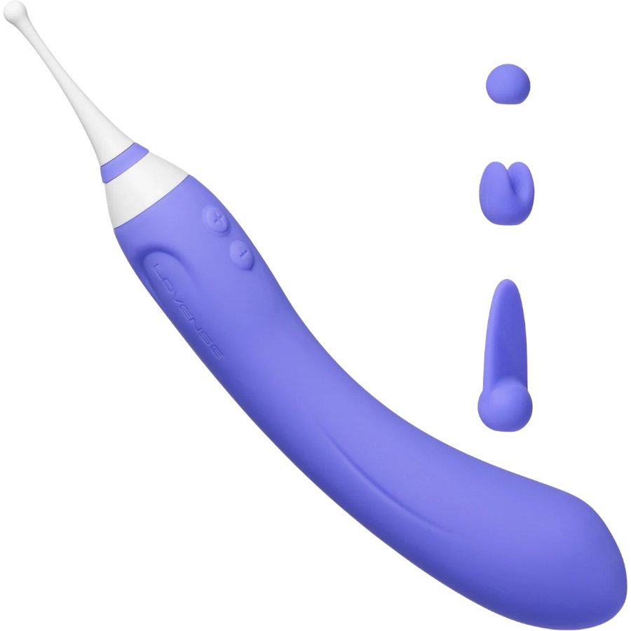 Lovense Hyphy App Controlled Dual-Ended Clitoral and G-Spot Vibrator