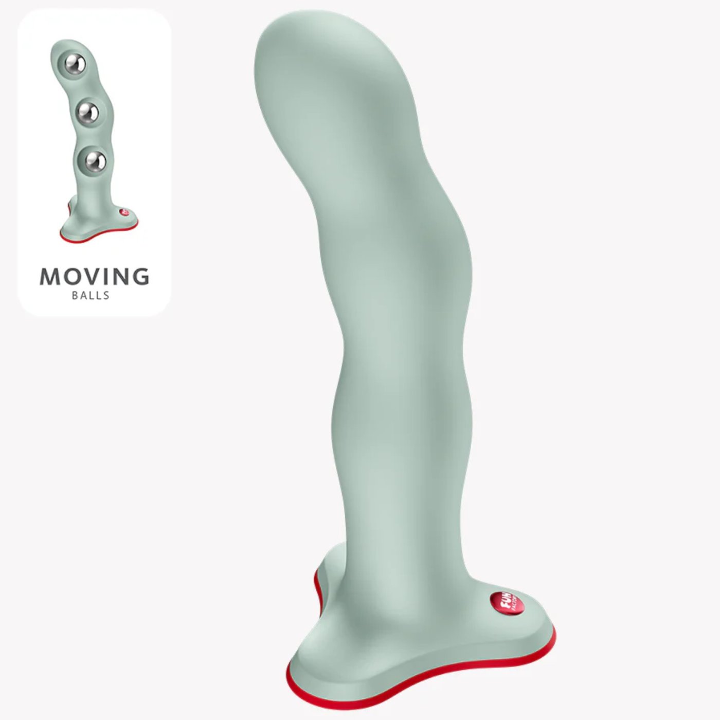 Fun Factory Bouncer Weighted G Spot Dildo with Suction Cup 7 Inch