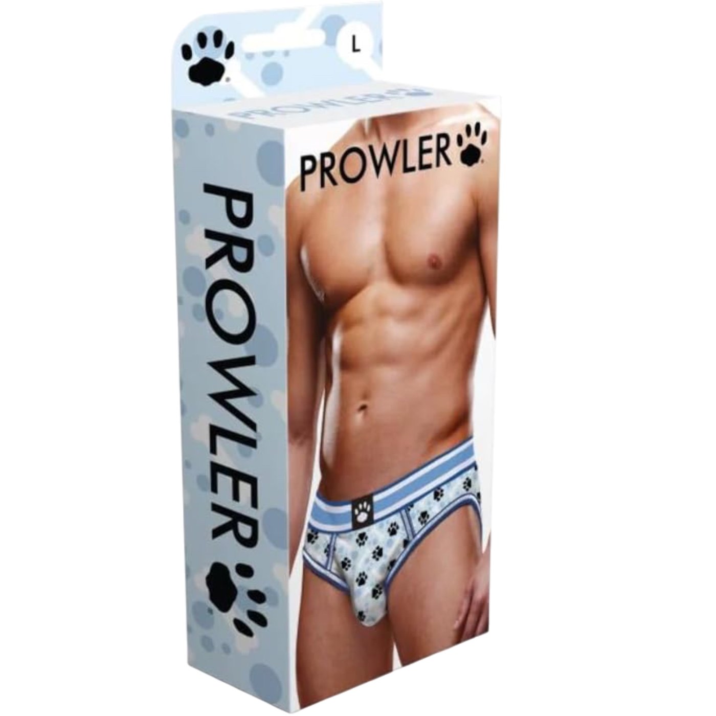 Prowler Blue Paw Brief Blue & White