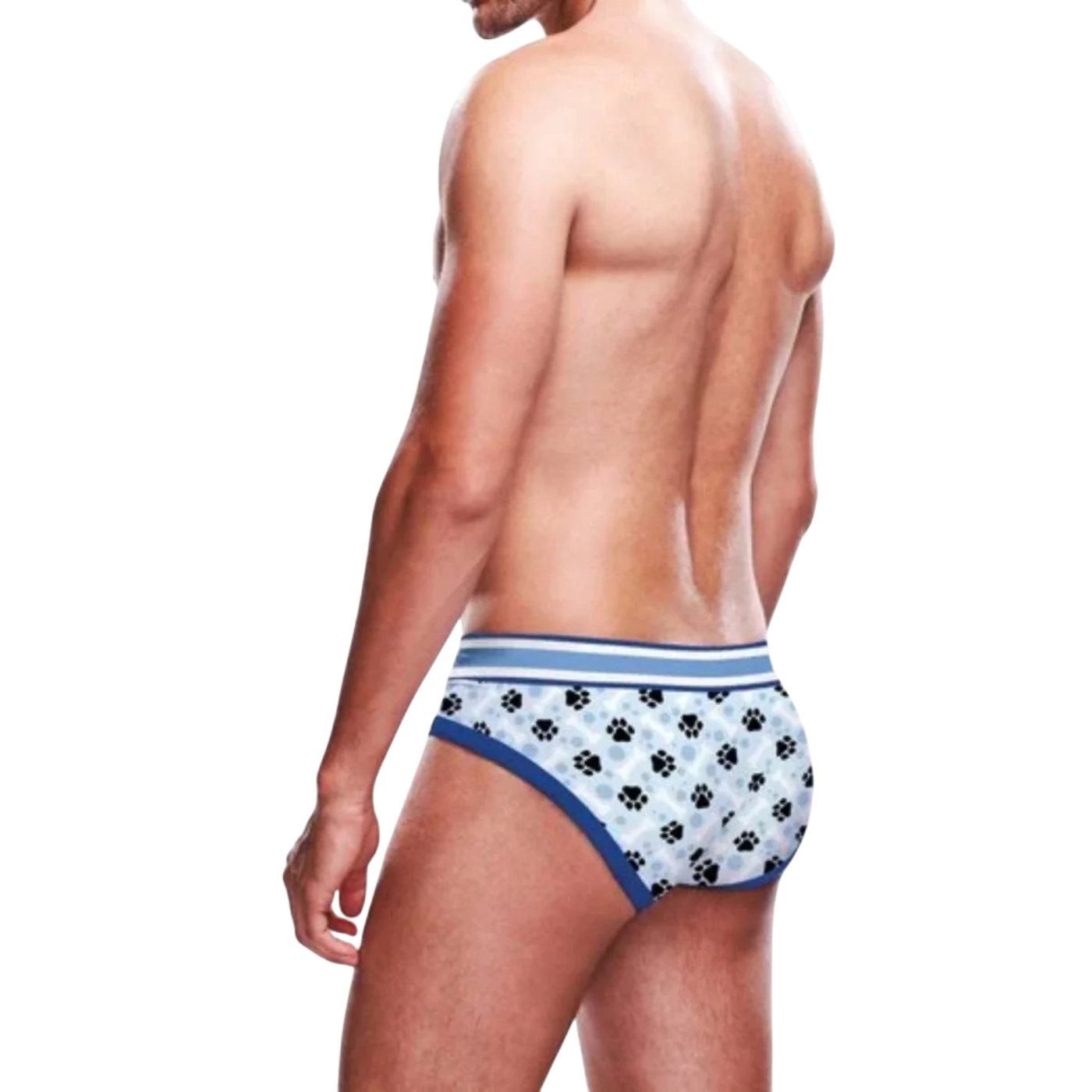 Prowler Blue Paw Brief Blue & White