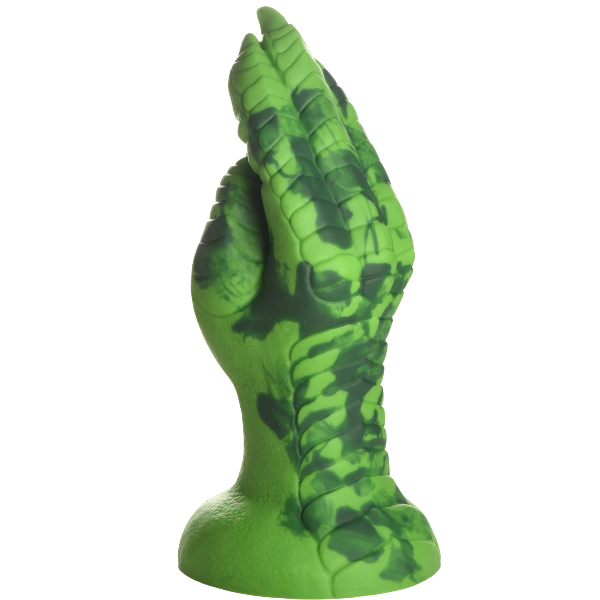 Creature Cocks Raptor Claw Silicone Fisting Dildo Green 8.6 Inch