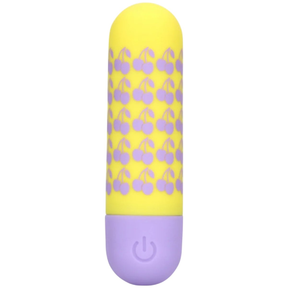 S-Line I Cherryish You Rechargeable Bullet Vibrator Yellow &amp, Purple