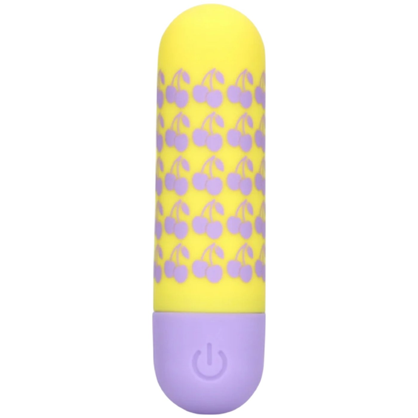 S-Line I Cherryish You Rechargeable Bullet Vibrator Yellow &amp; Purple