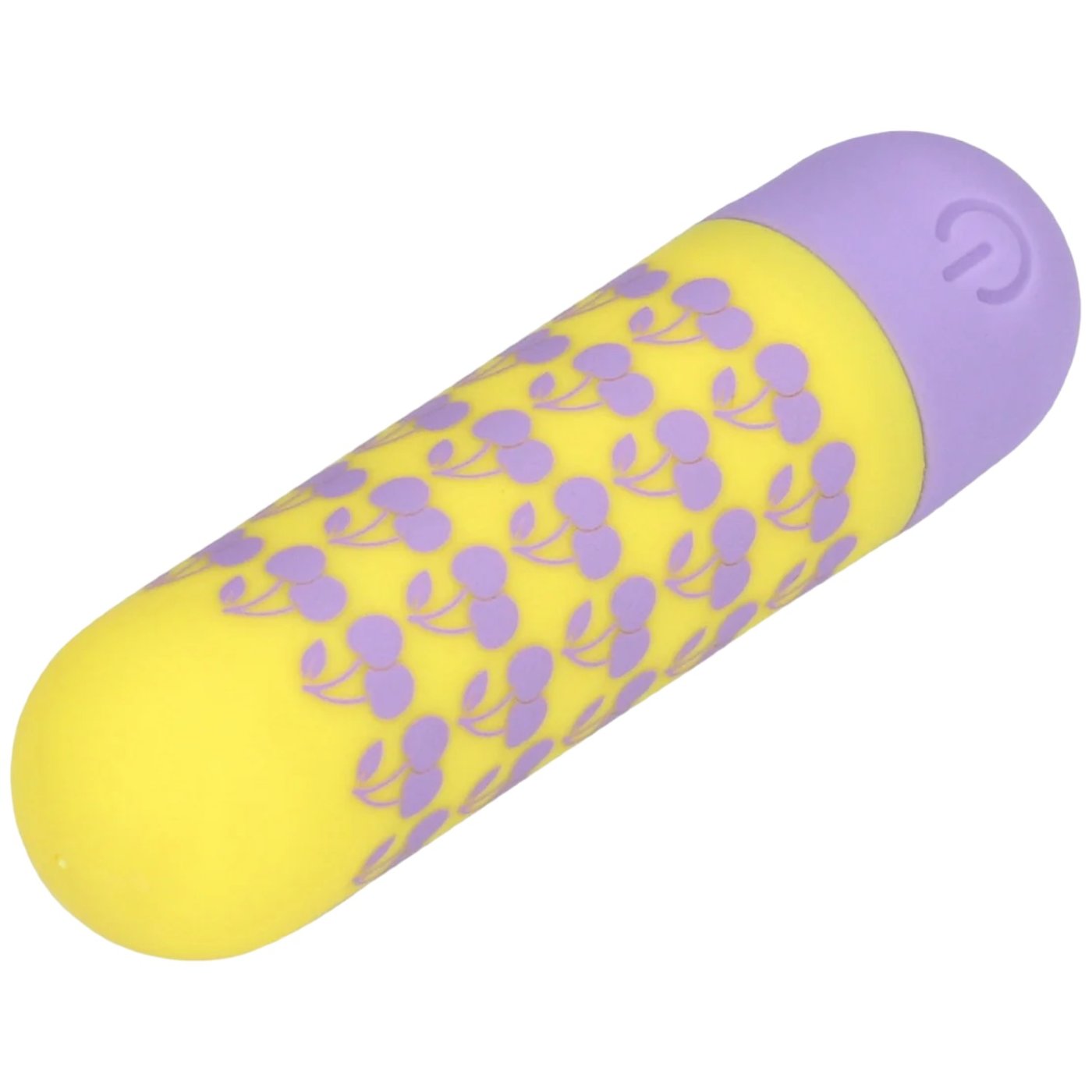 S-Line I Cherryish You Rechargeable Bullet Vibrator Yellow & Purple