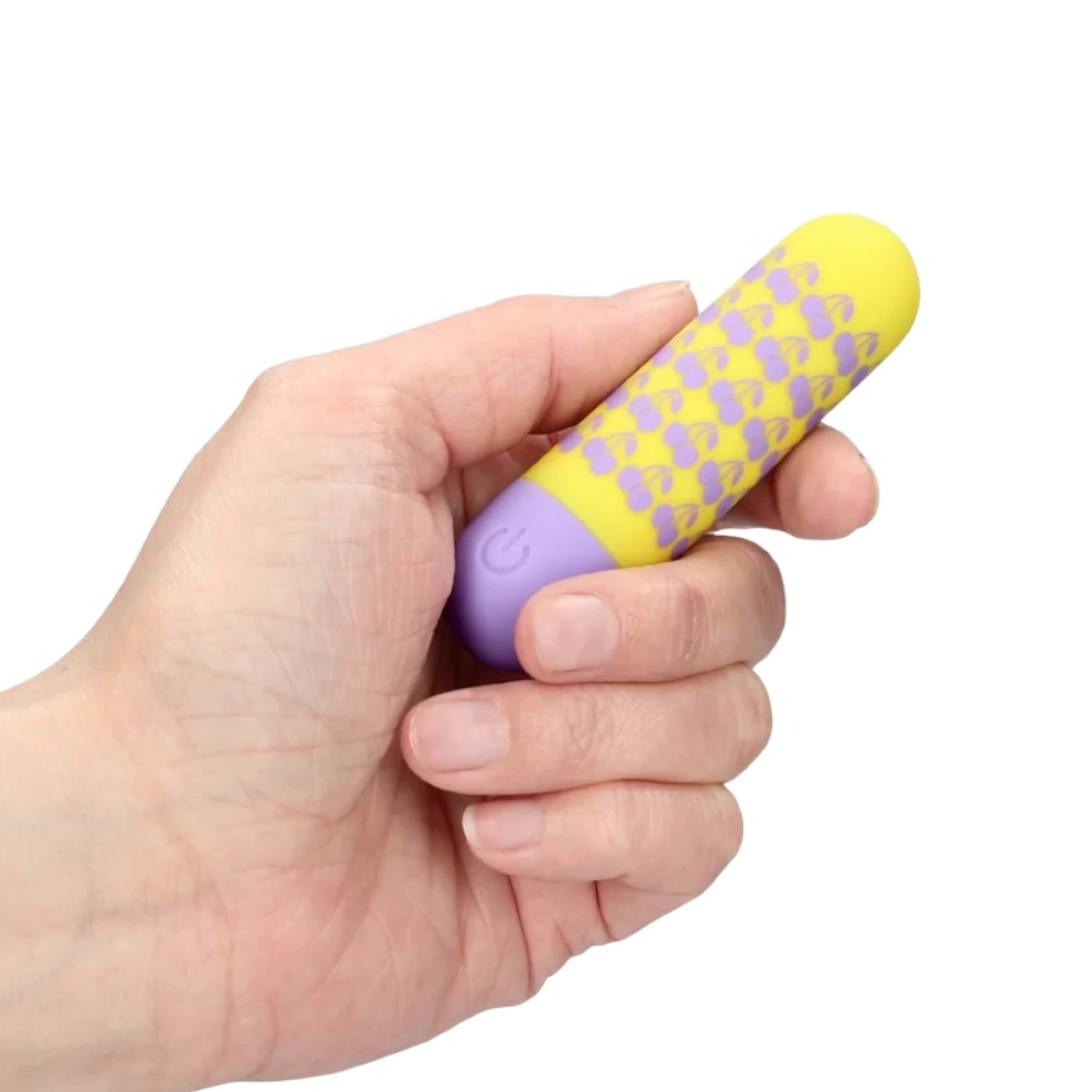 S-Line I Cherryish You Rechargeable Bullet Vibrator Yellow & Purple