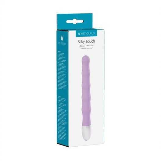 Me You Us Silky Touch Waterproof Bullet Vibrator Purple 5.1 Inch