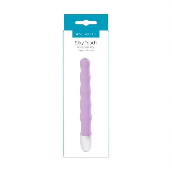 Me You Us Silky Touch Waterproof Bullet Vibrator Purple 5.1 Inch