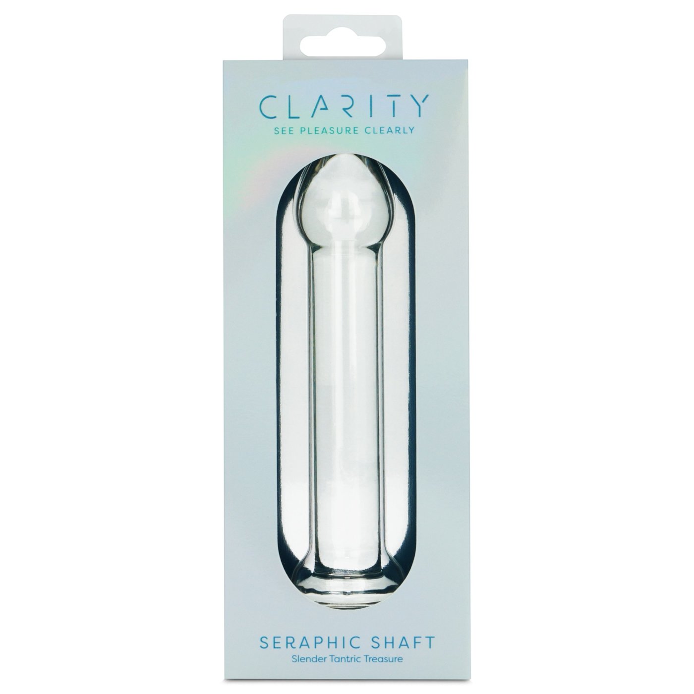 Clarity Seraphic Shaft Smooth Glass Dildo
