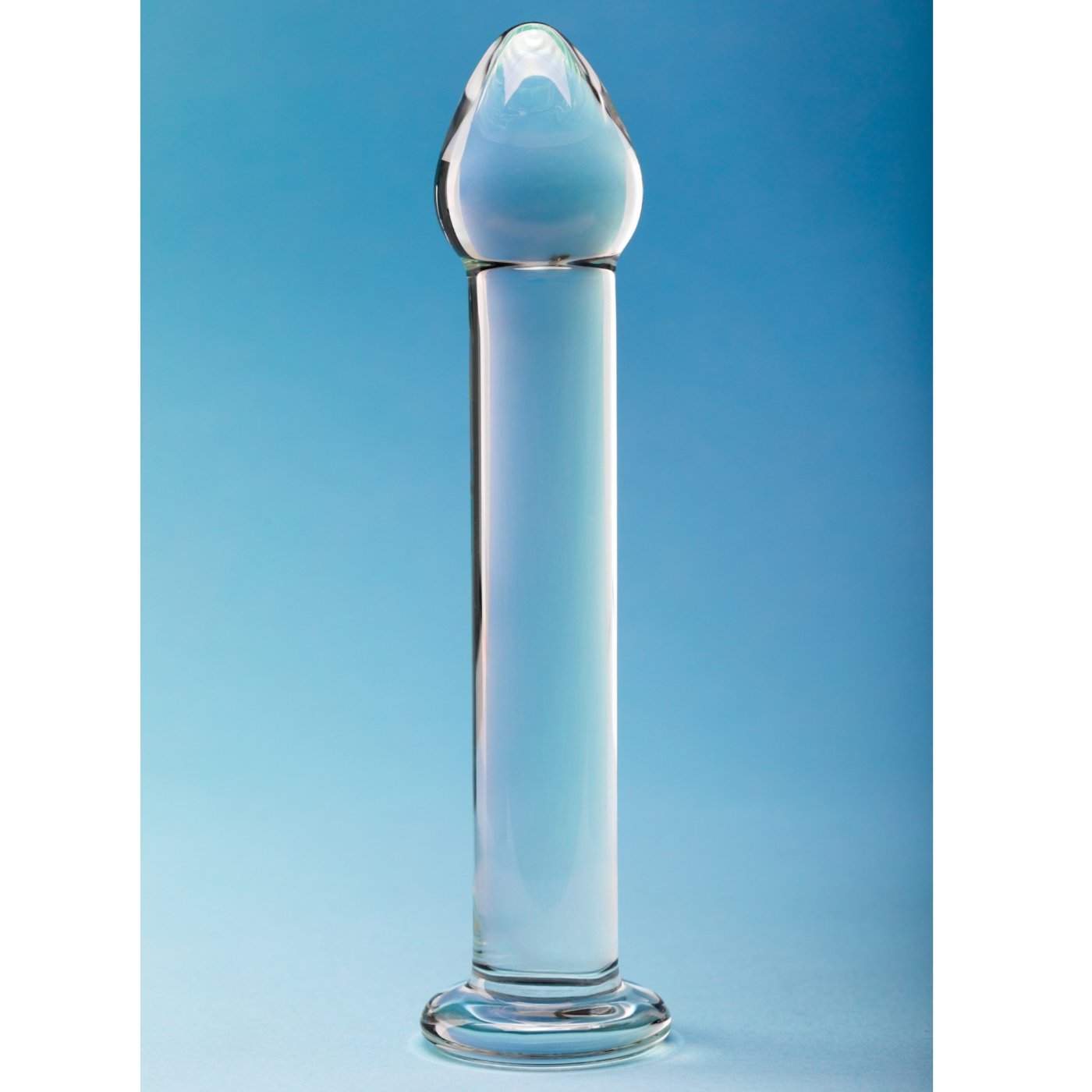 Clarity Seraphic Shaft Smooth Glass Dildo