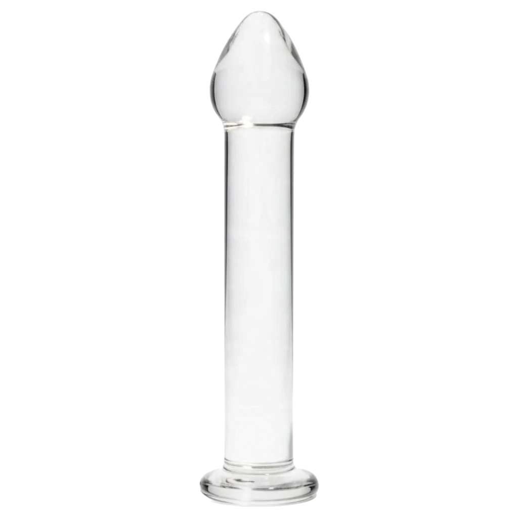 Clarity Seraphic Shaft Smooth Glass Dildo