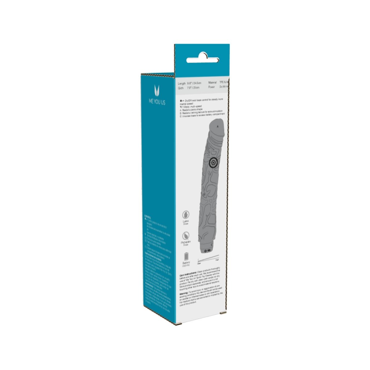 Me You Us Thor 11 Realistic Vibrator Flesh