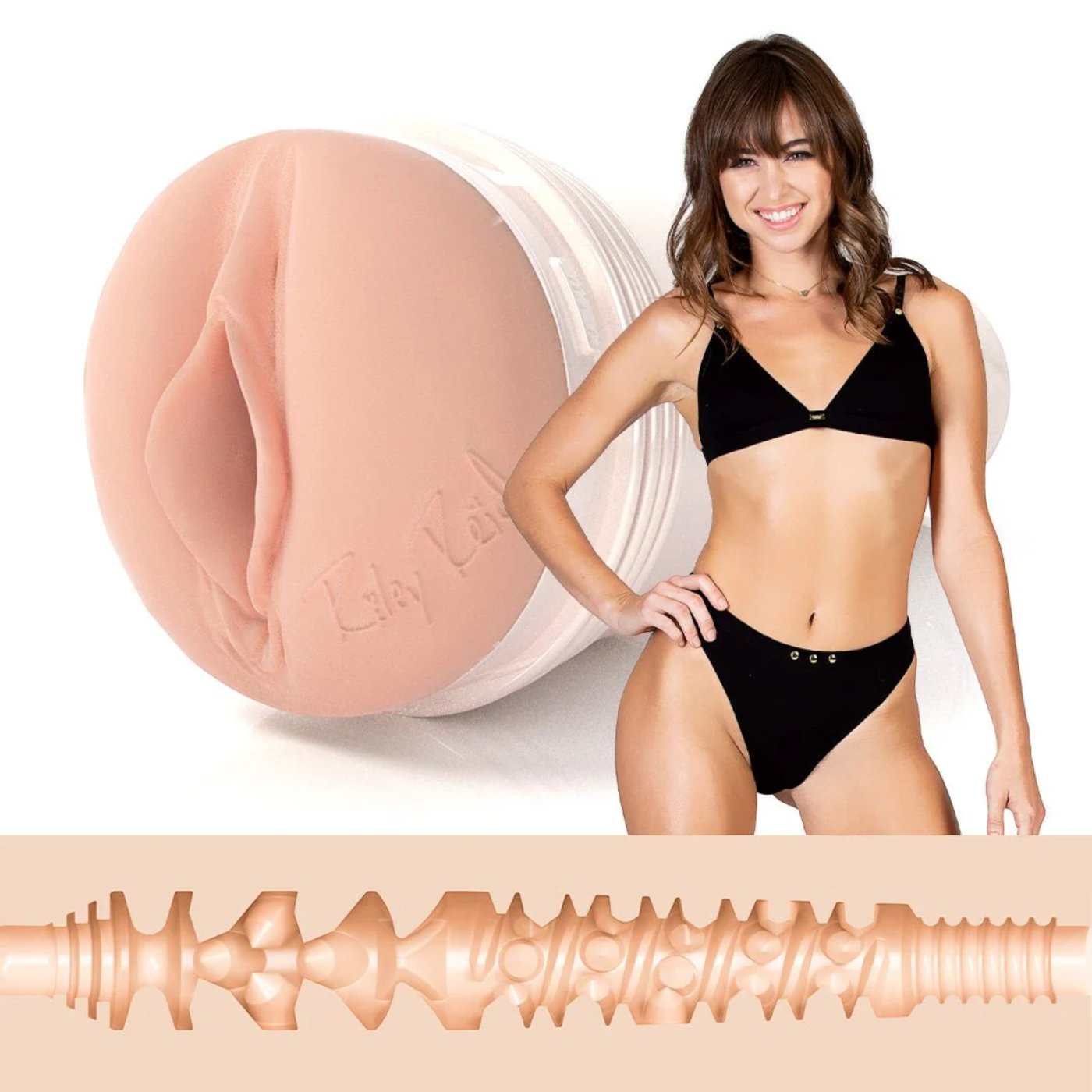 Fleshlight Girls Riley Reid Utopia Vagina Male Masturbator