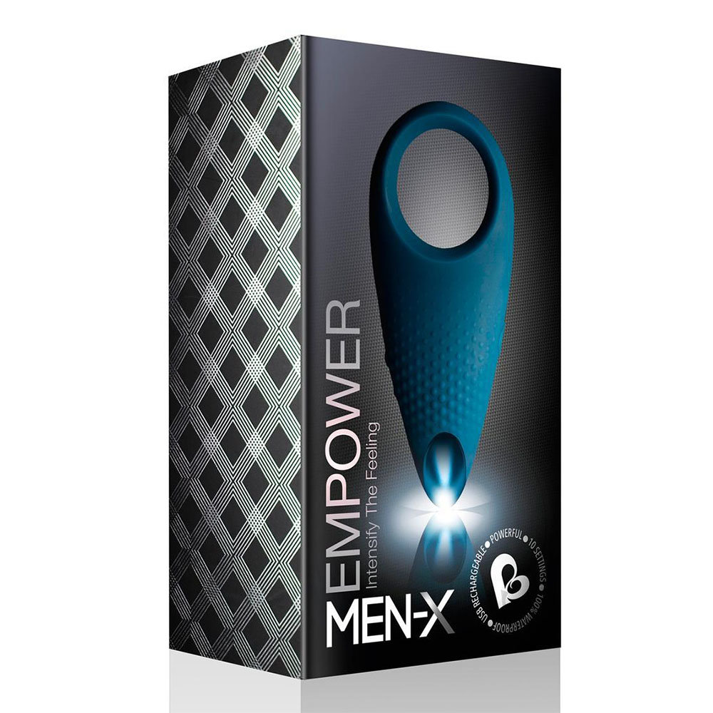 Rocks Off Empower Men-X Cockring Blue
