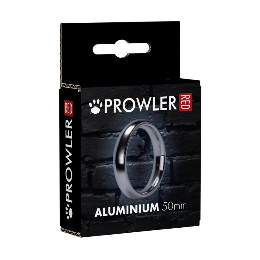 Prowler RED Silver Cock Ring 50mm 