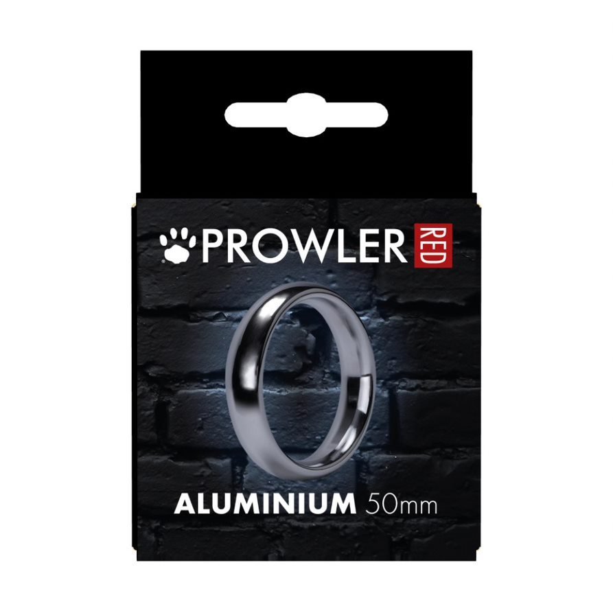 Prowler RED Silver Cock Ring 50mm 