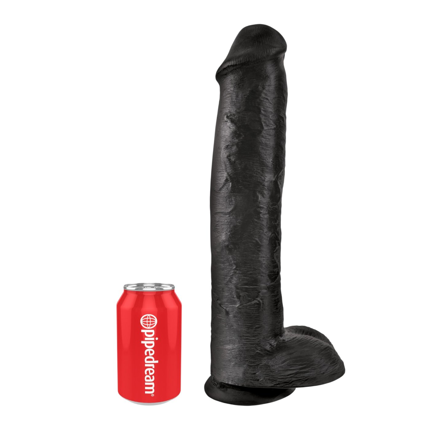 King Cock Ultra Realistic Suction Cup Dildo with Balls 15 Inch