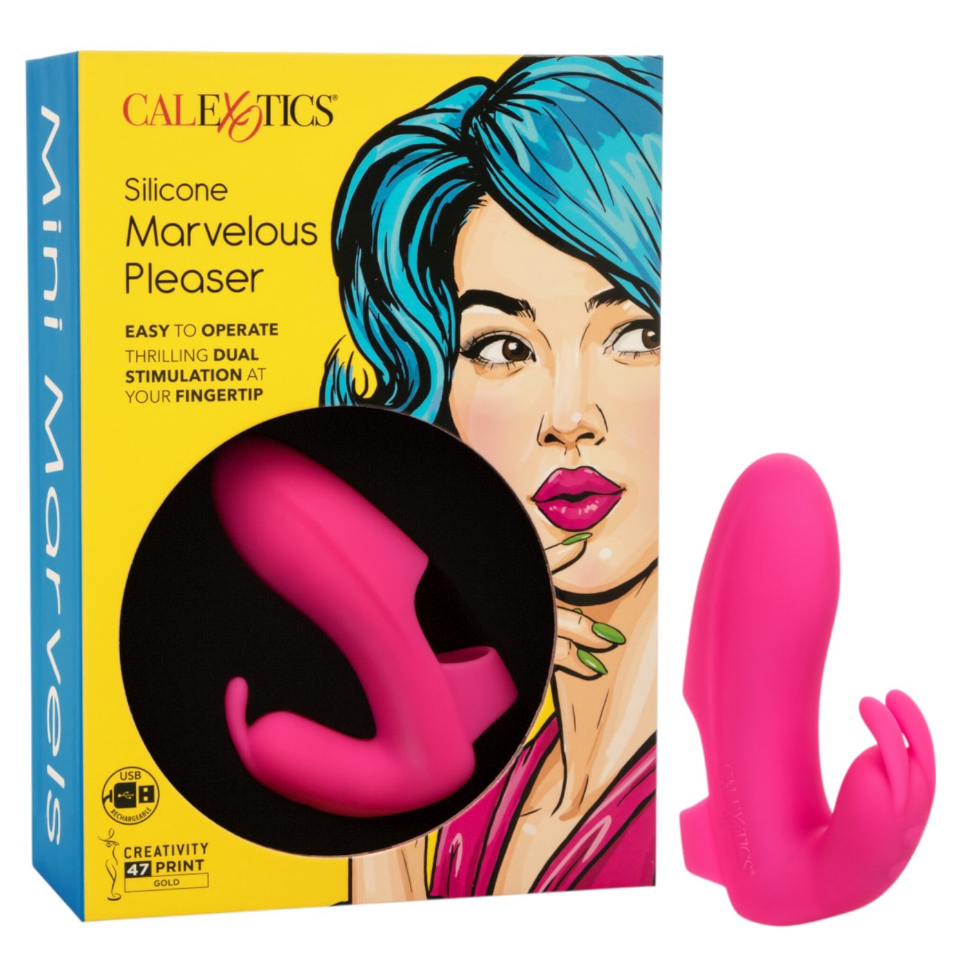 Marvelous Pleaser Rabbit Finger Vibrator