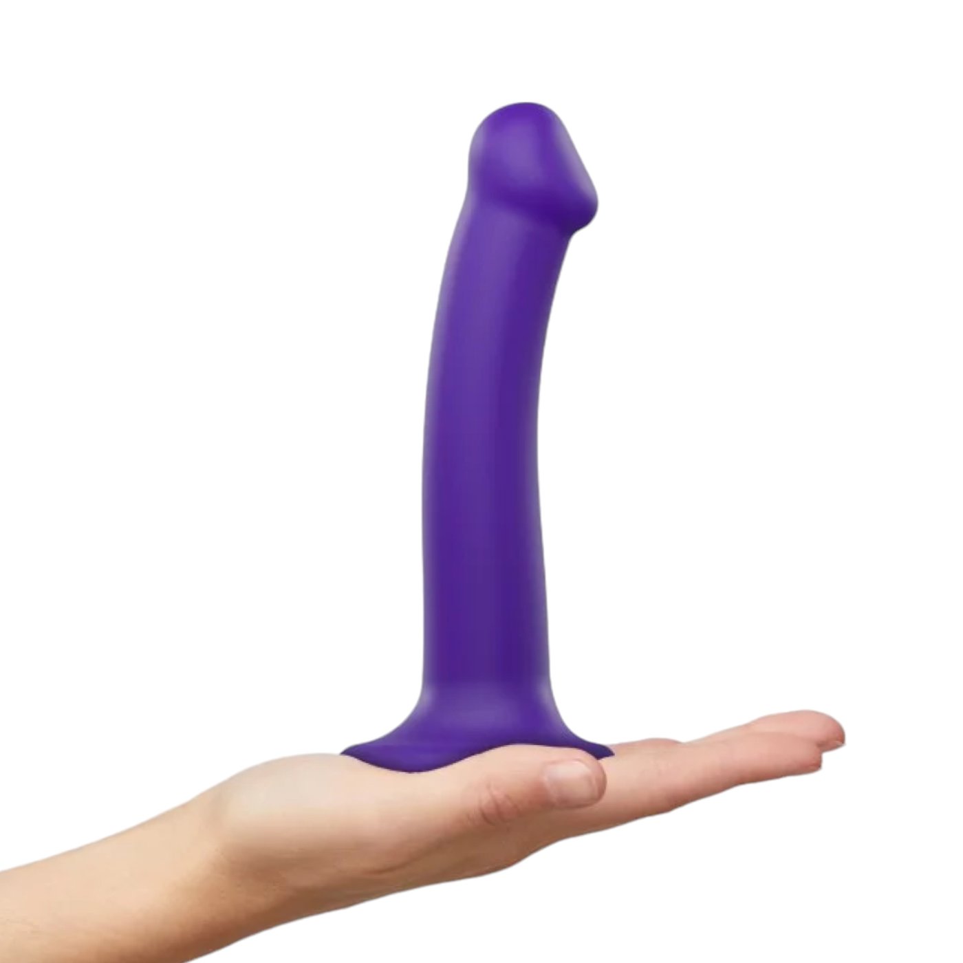 Strap-On-Me Dual Density Bendable Dildo Purple 7 Inch