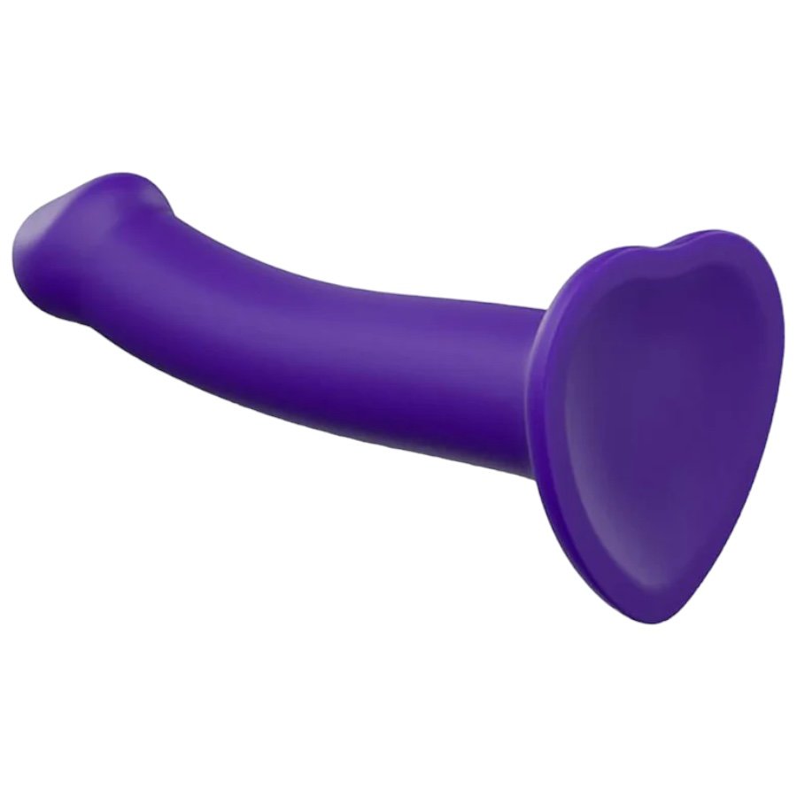 Strap-On-Me Dual Density Bendable Dildo Purple 7 Inch