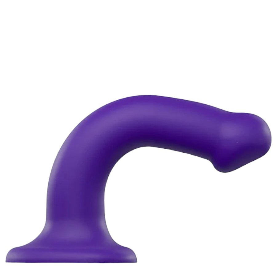 Strap-On-Me Dual Density Bendable Dildo Purple 7 Inch