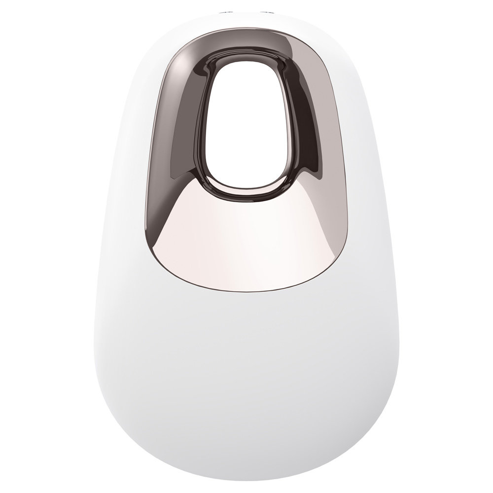 Satisfyer White Temptation Rechargeable Clitoral and Nipple Stimulator