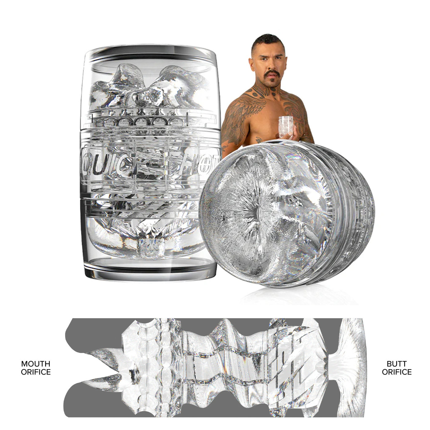 Fleshlight Quickshot Boomer Banks Dual Male Masturbator