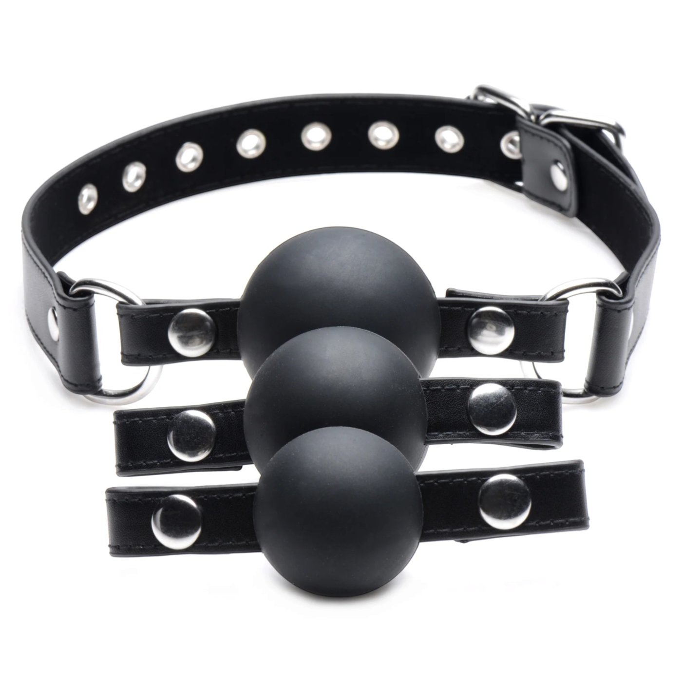 Strict Interchangeable Silicone Ball Gag Set