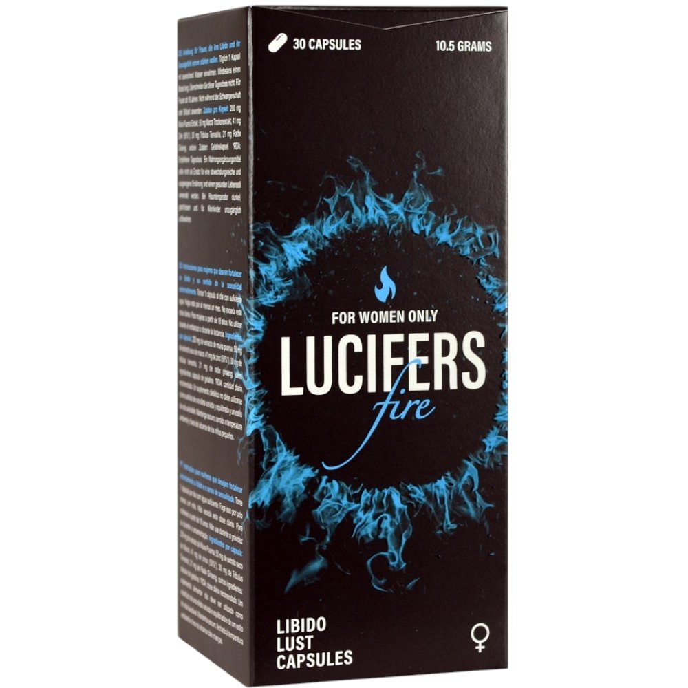 Lucifers Fire Libido Lust Capsules for Women (30 Pack)