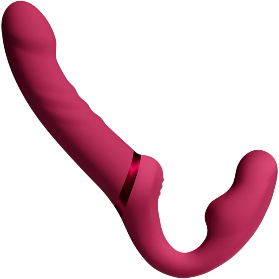 Lovense Lapis App Controlled Dual-Ended Vibrating Strapless Strap-On
