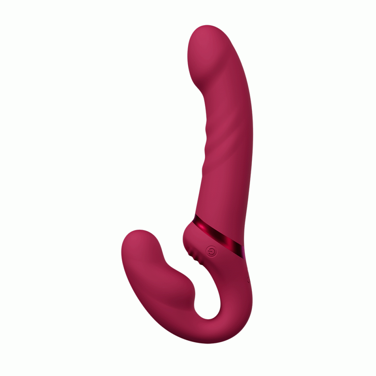 Lovense Lapis App Controlled Dual-Ended Vibrating Strapless Strap-On