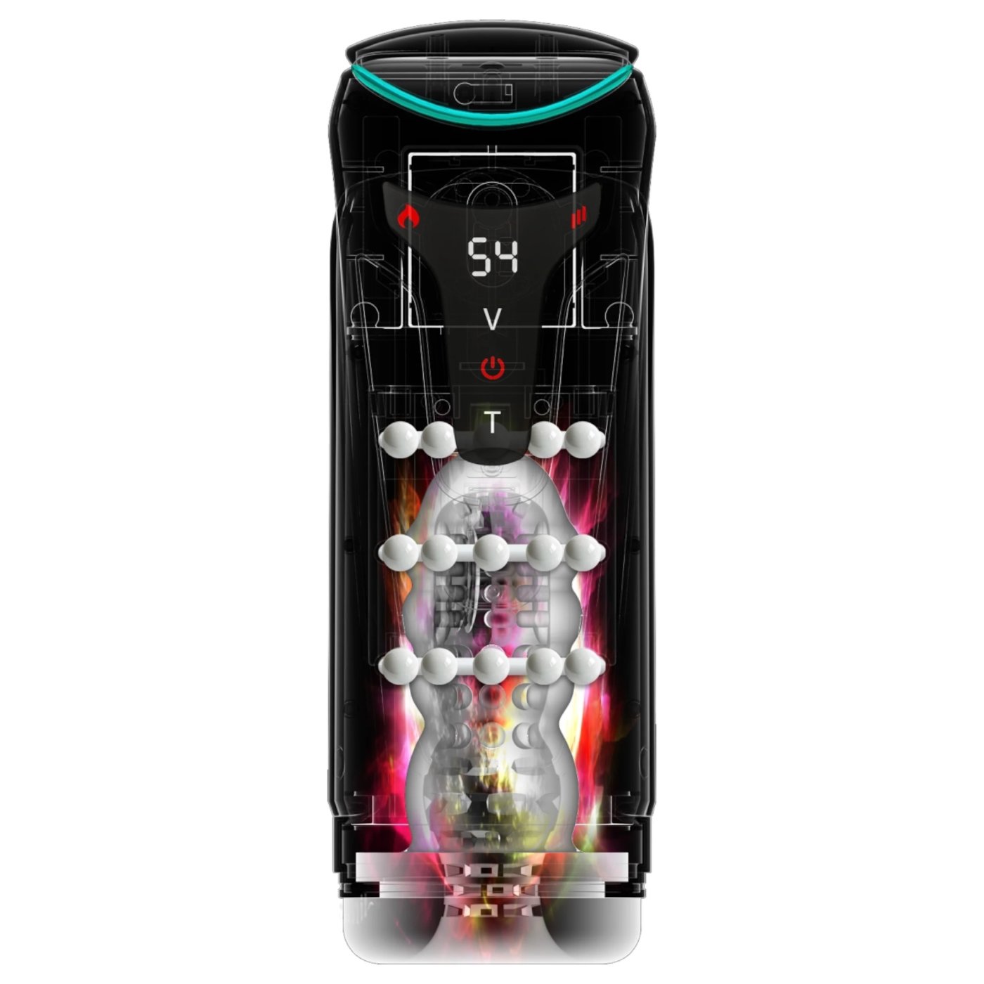 PDX Elite Moto-Bator Pro Thrusting Warming Male Masturbator
