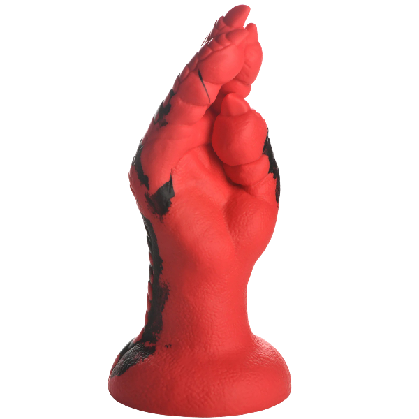 Creature Cocks Demon Claw Silicone Fisting Dildo Red 8.6 Inch