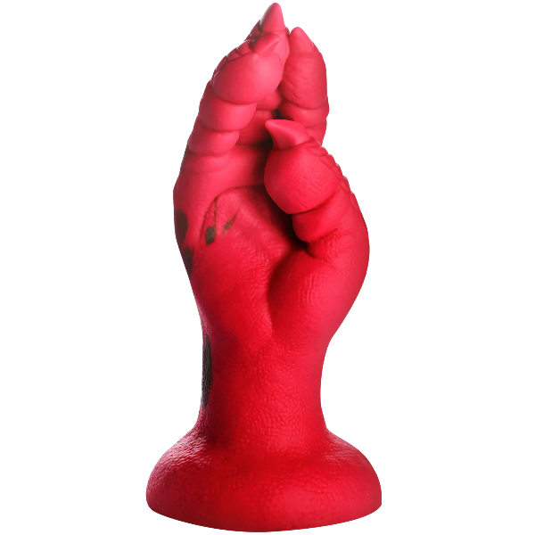 Creature Cocks Demon Claw Silicone Fisting Dildo Red 8.6 Inch