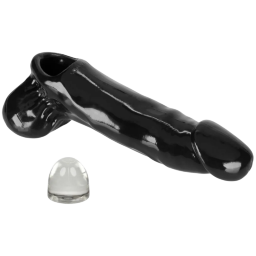 Oxballs Daddy Cocksheath Penis Extender & Ball Stretcher Black