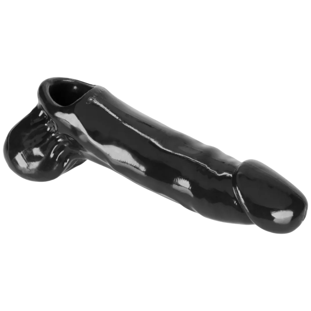 Oxballs Daddy Cocksheath Penis Extender & Ball Stretcher Black