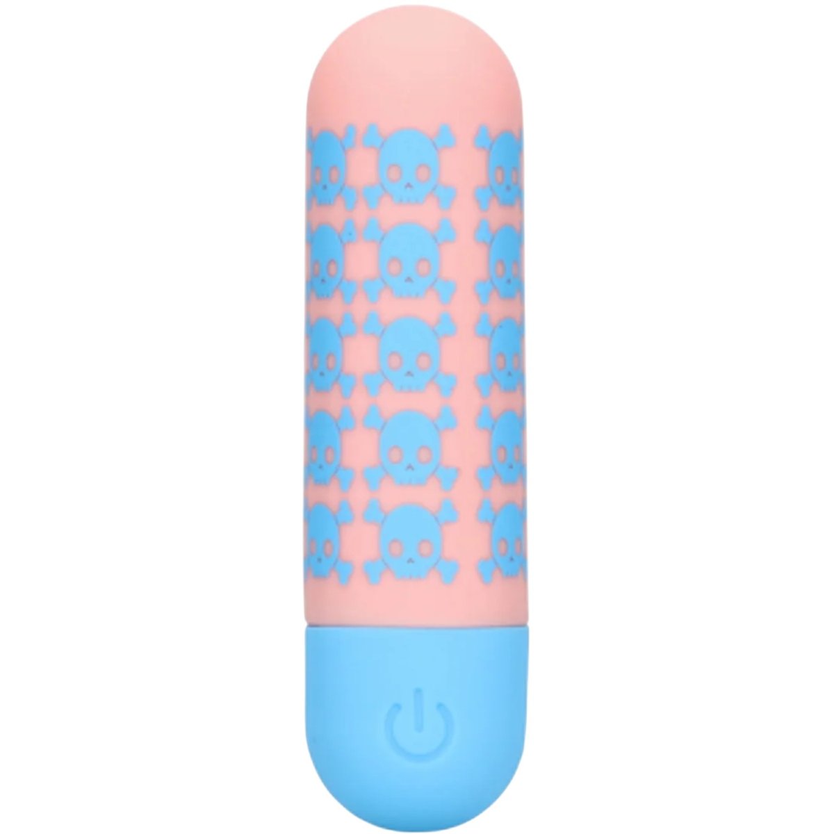S-Line Bone To Be Wild Rechargeable Bullet Vibrator Pink & Blue