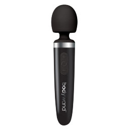 Bodywand USB Multi Function Wand Vibrator Black