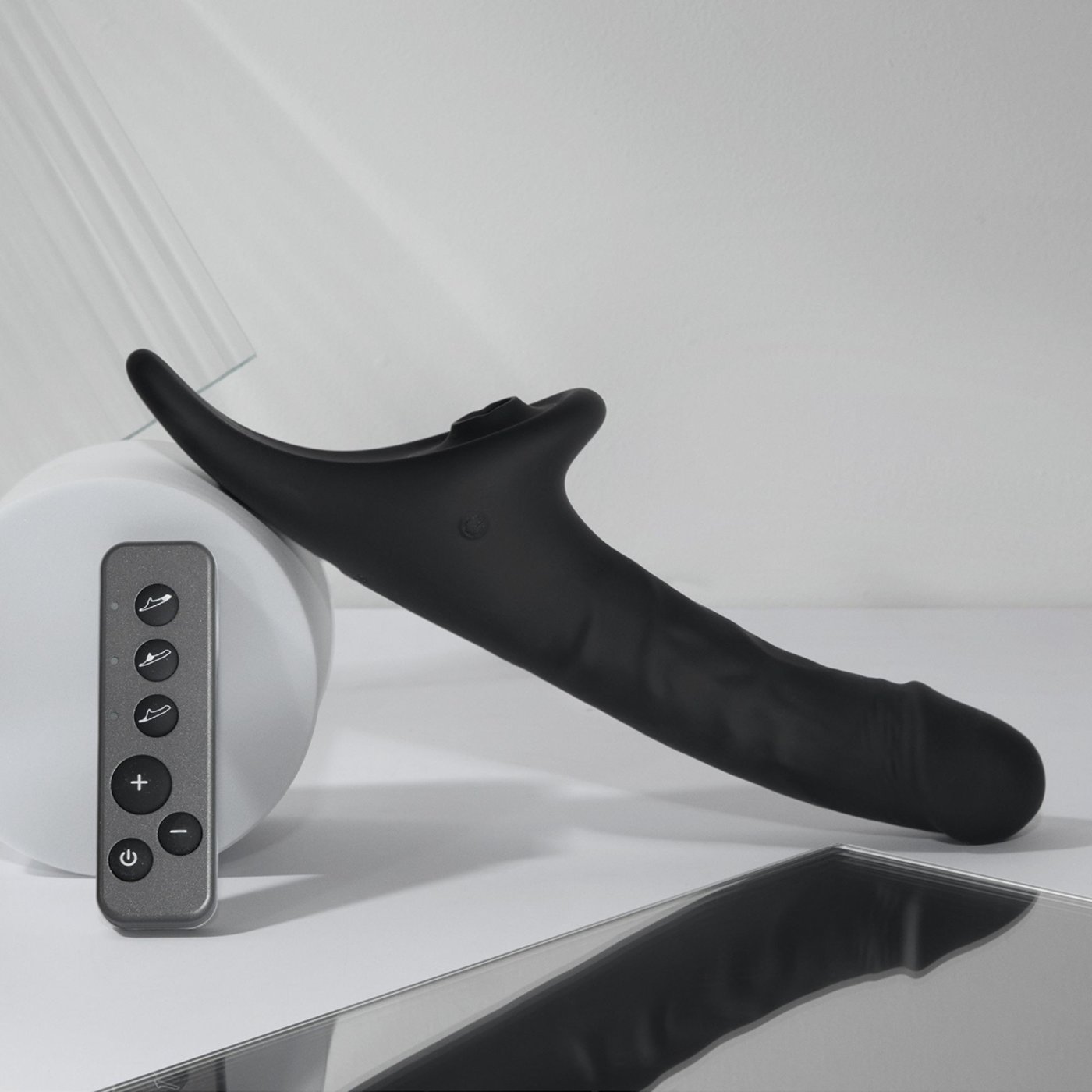 Strap-On-Me Multi Orgasm Realistic Remote Control Vibrating Dildo M