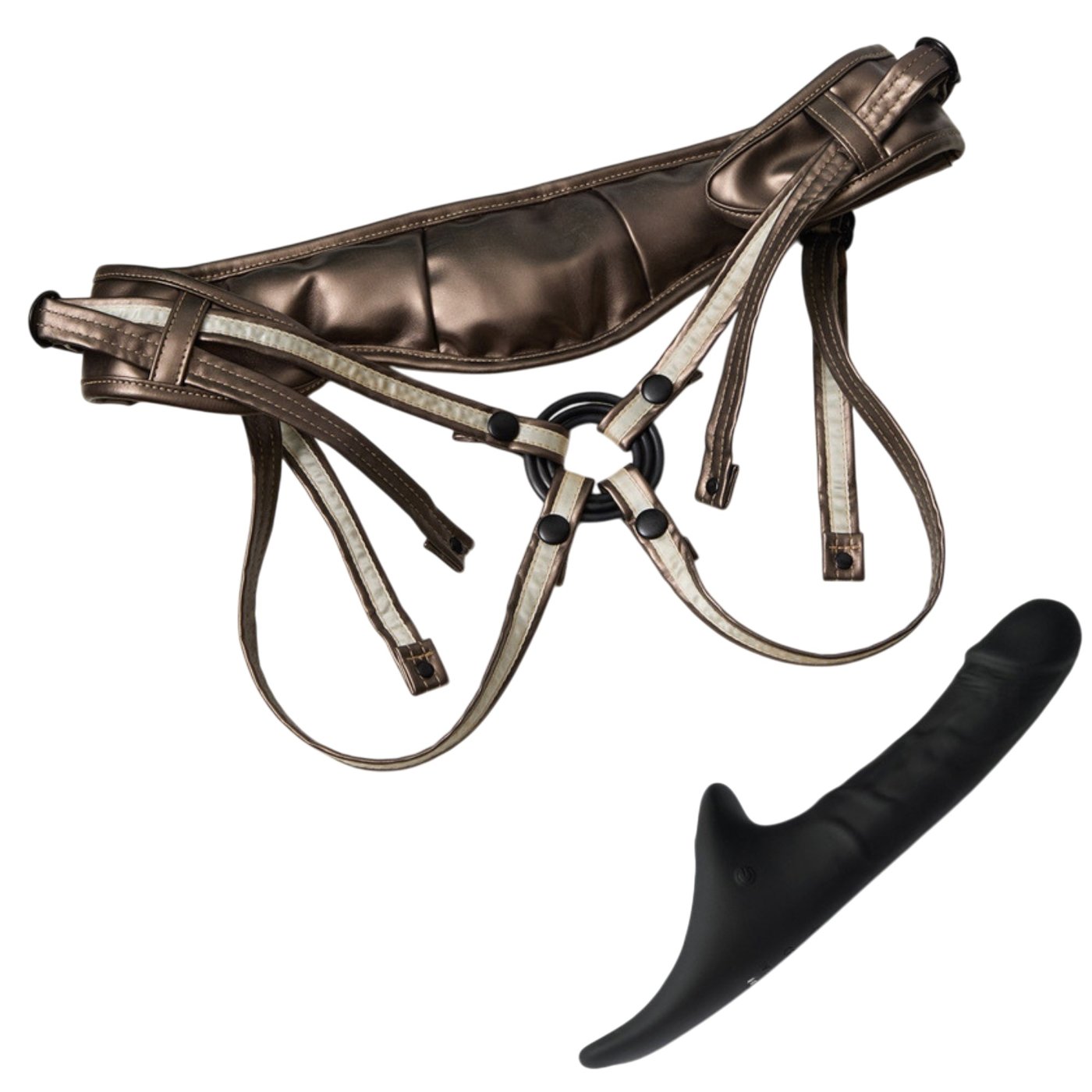 Strap-On-Me Multi Orgasm Realistic Remote Control Vibrating Dildo M