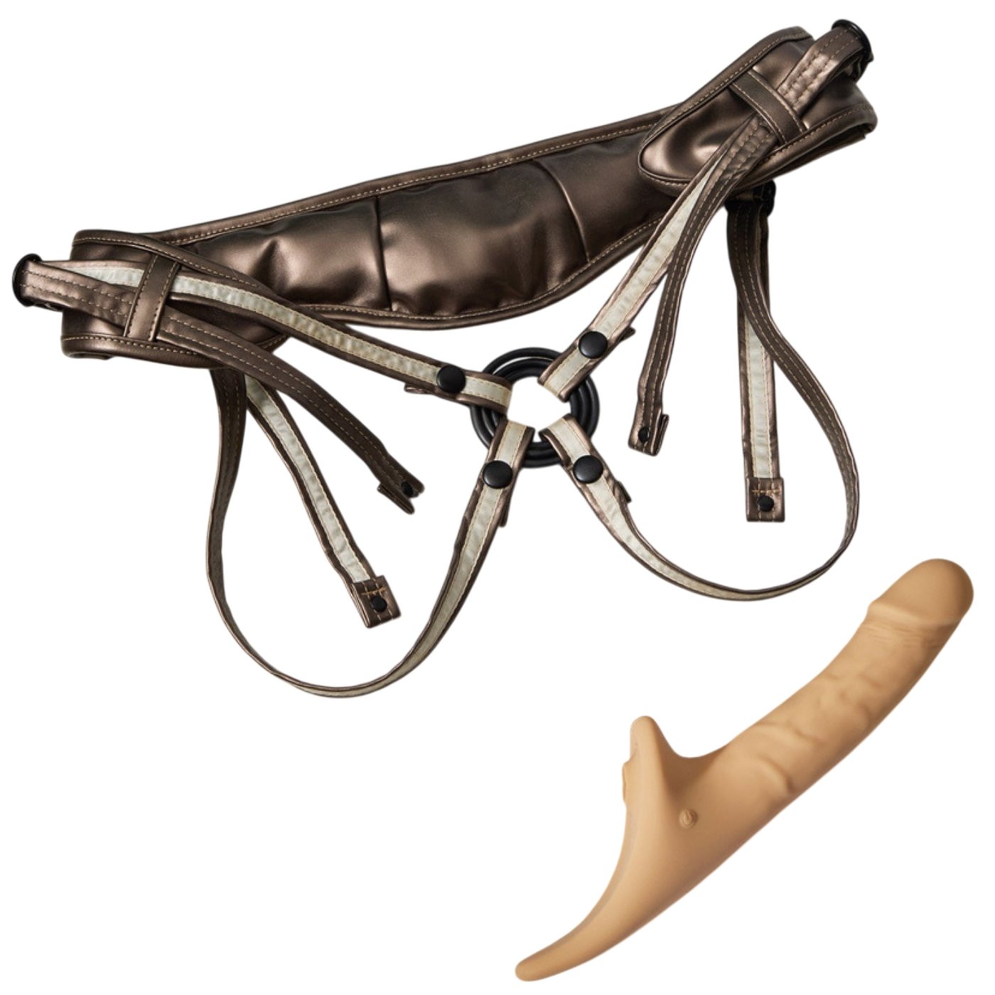 Strap-On-Me Multi Orgasm Realistic Remote Control Vibrating Dildo M