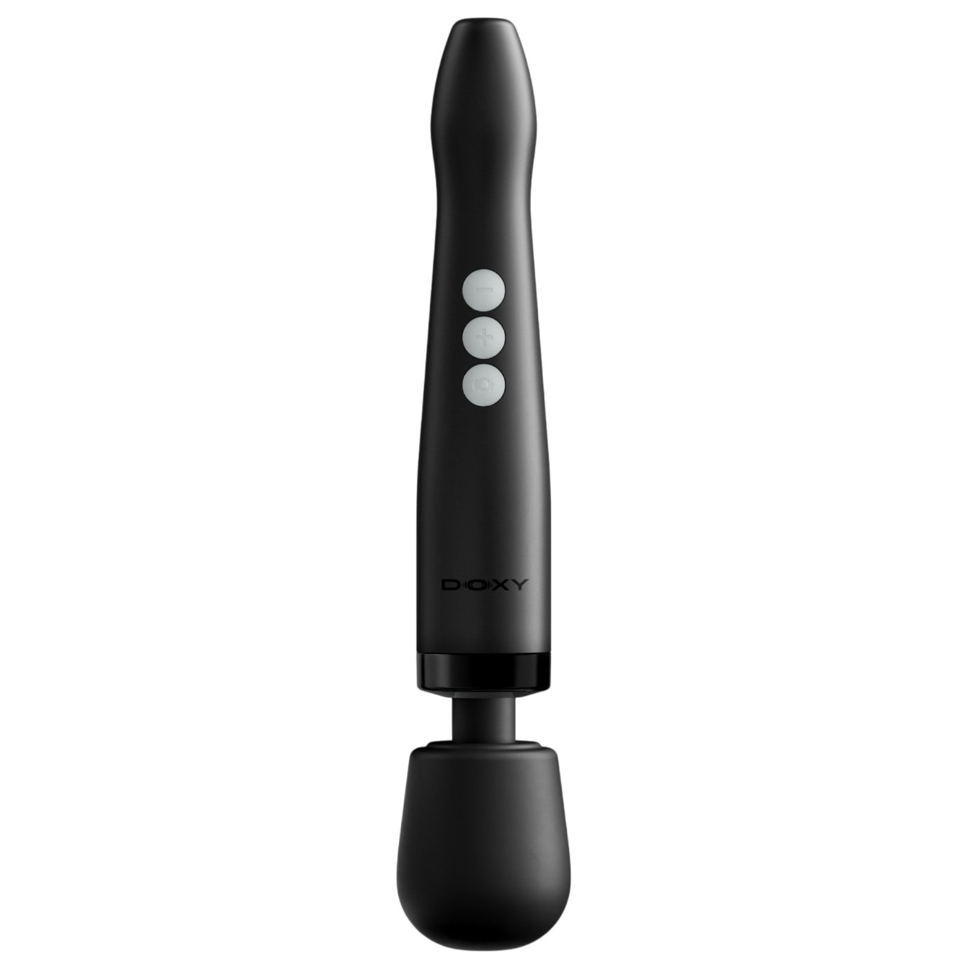 Doxy Die Cast Compact Cordless Wand Vibrator Matte Black