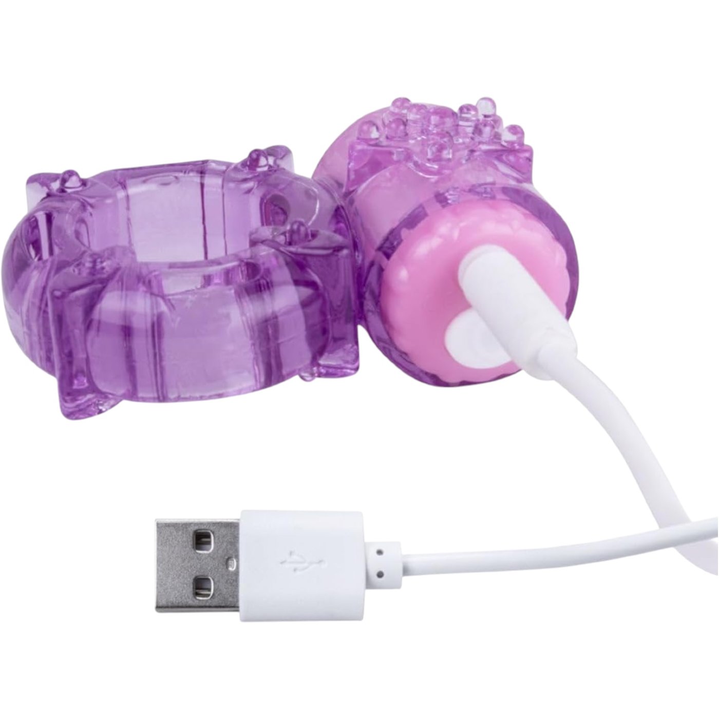 Screaming O The Big O Rechargeable Vibrating Cock Ring Purple