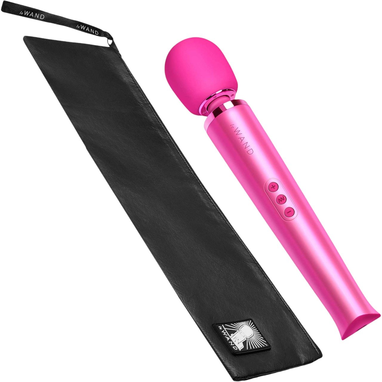 Le Wand Rechargeable Massage Wand Vibrator Magenta