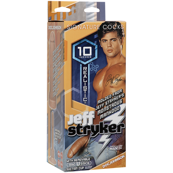 Signature Cocks Jeff Stryker FirmSkyn Cock with Suction Cup 10 inch