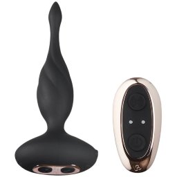 Rocks Off Petite Sensations Discover Remote Control Butt Plug Black