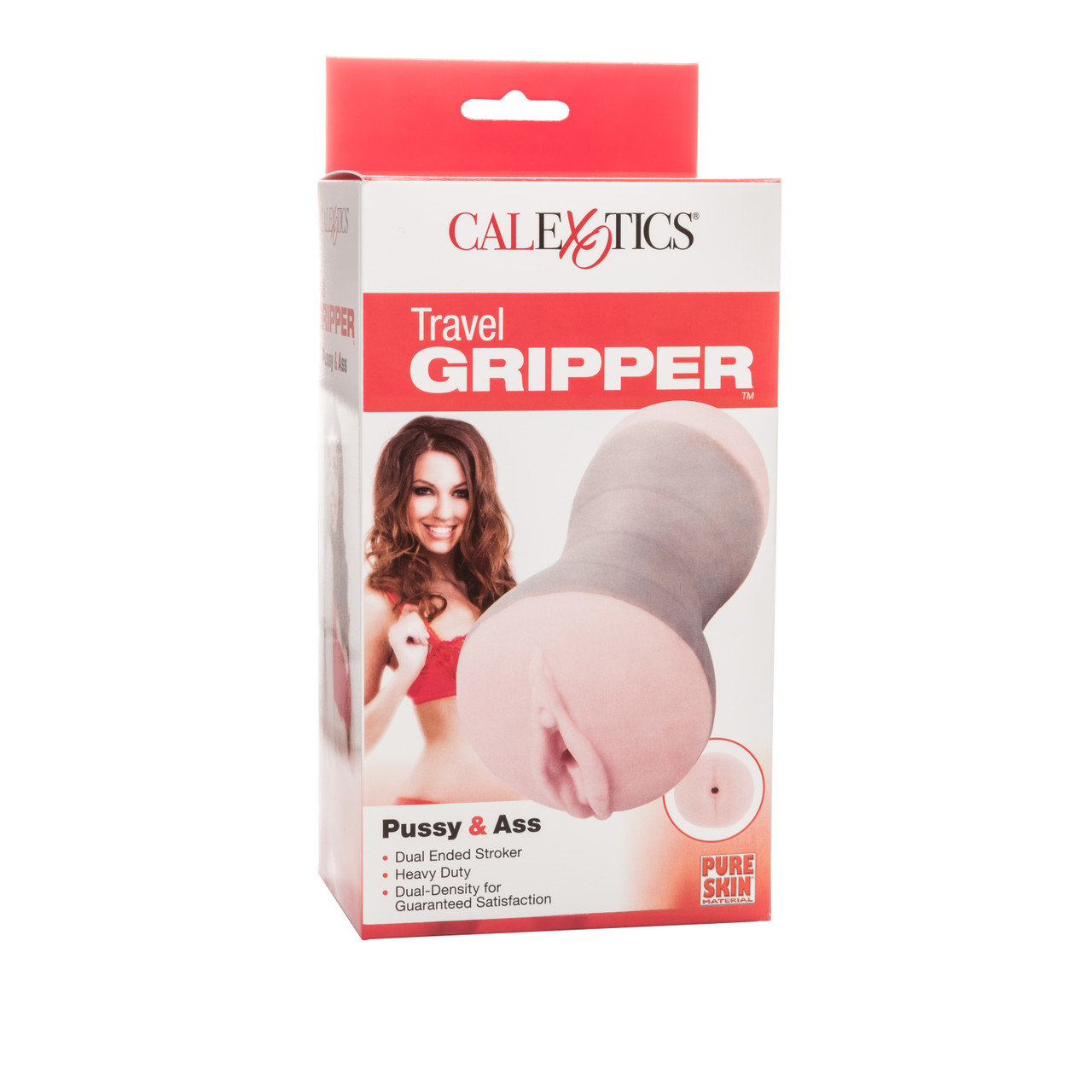 CalExotics Travel Gripper Pussy & Ass Masturbator