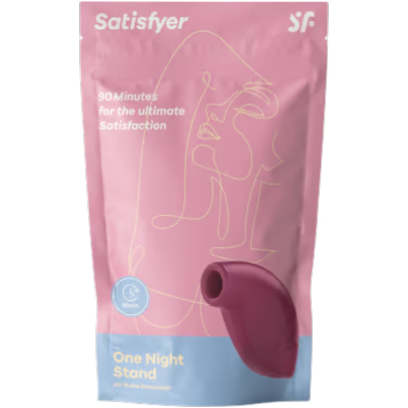 Satisfyer One Night Stand Clitoral Vibrator Pink